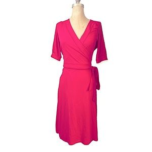 Lilly Pulitzer Pink Wrap Dress Size Medium